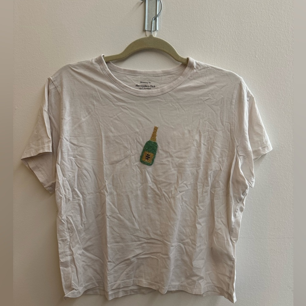 Abercrombie & Fitch beaded tshirt